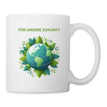 Climate Protection Earth - Mug - white - Right