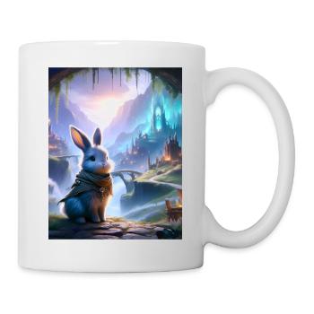 Lié à l’aube - Mug blanc - blanc - Droite