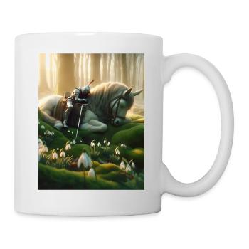 RitterSchlummer - Tasse - Weiß - Rechts