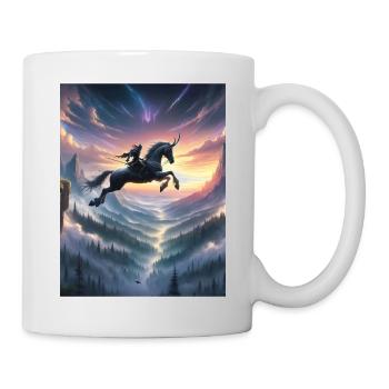 Dämmerungsreiter - Tasse - Weiß - Rechts