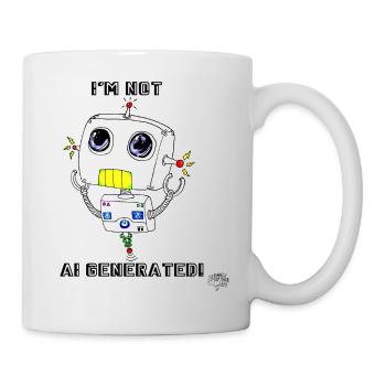 Al, the Robot - Mug - white - Right