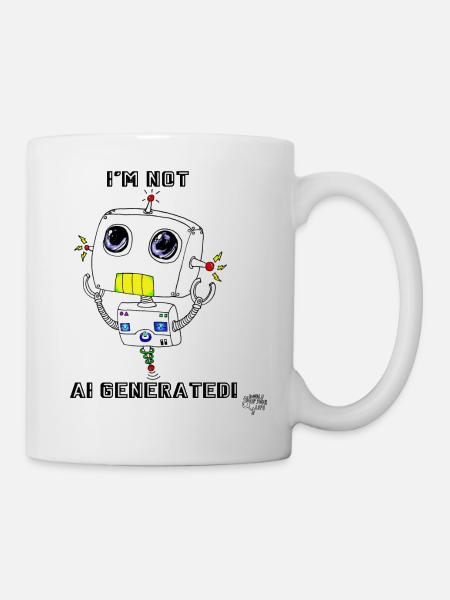 Al, the Robot - Mug - white