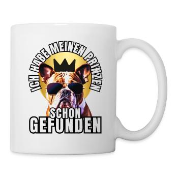 PRINCES FOUND - BULLDOG chien CHIENS - Mug blanc - blanc - Droite