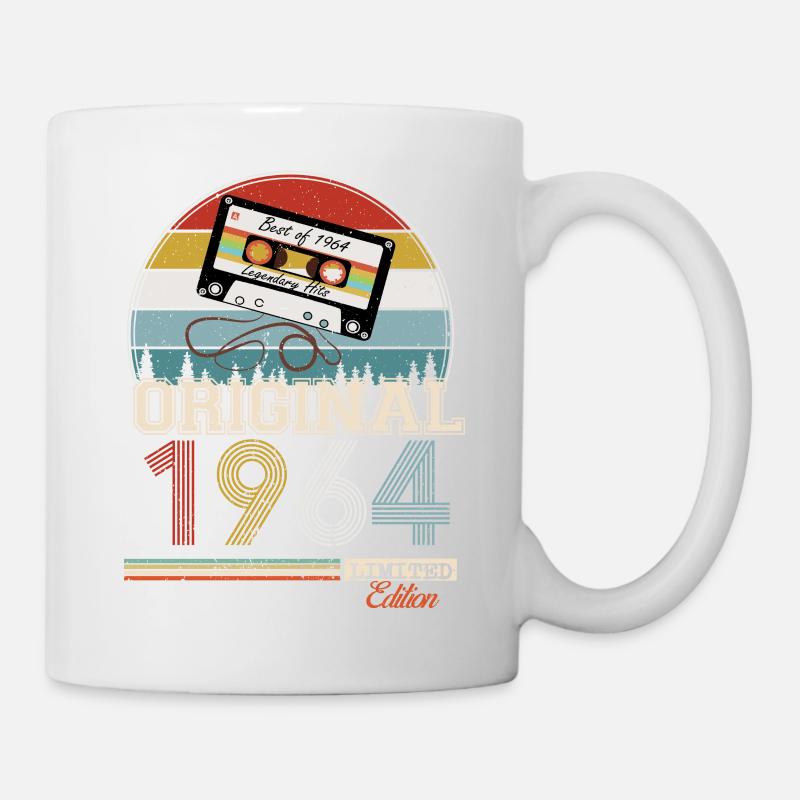 Cadeau rétro élégant : 1964 Vintage - Mug blanc - blanc