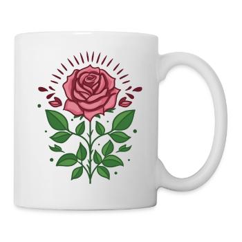 Rose Blossom - Mug - white - Right