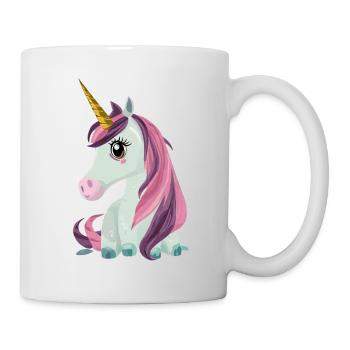 Licorne - Mug blanc - blanc - Droite