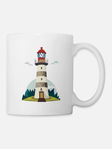 Phare - Mug blanc - blanc