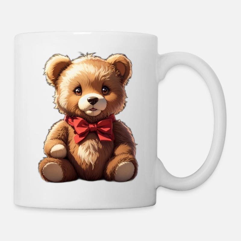 Teddybär - Tasse - Weiß