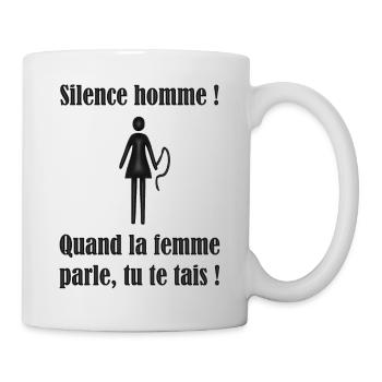 Men's Silence M1 - Mug - white - Right