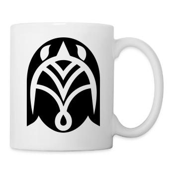 Wikingerhelm Krieger - Tasse - Weiß - Rechts