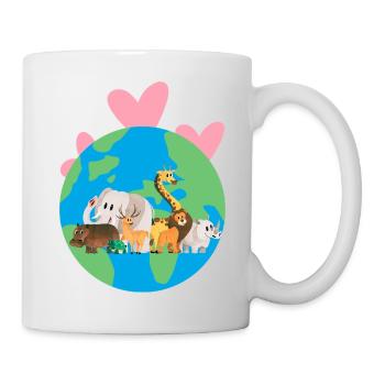 Closeness to Nature - Earth Day - ApriNoeScor - Mug - white - Right