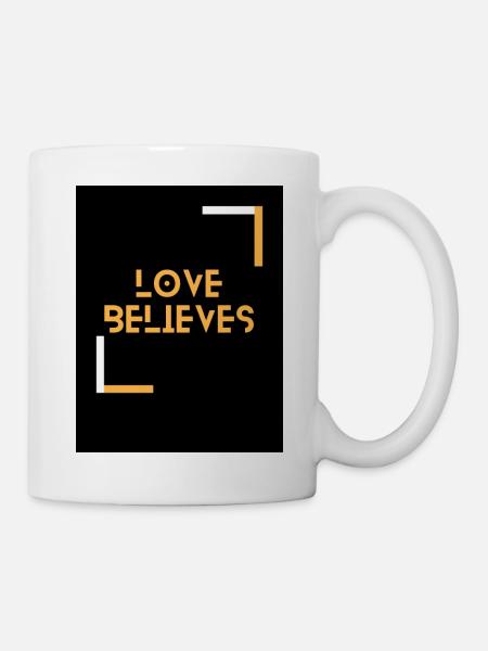Love believes - Mug blanc - blanc