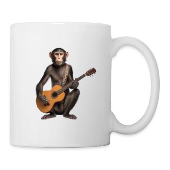 Monkey Guitar - Mug - white - Right