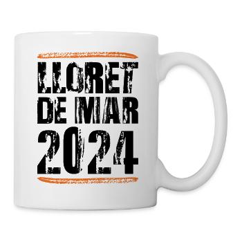 Lloret De Mar 2024 Spruch - Tasse - Weiß - Rechts