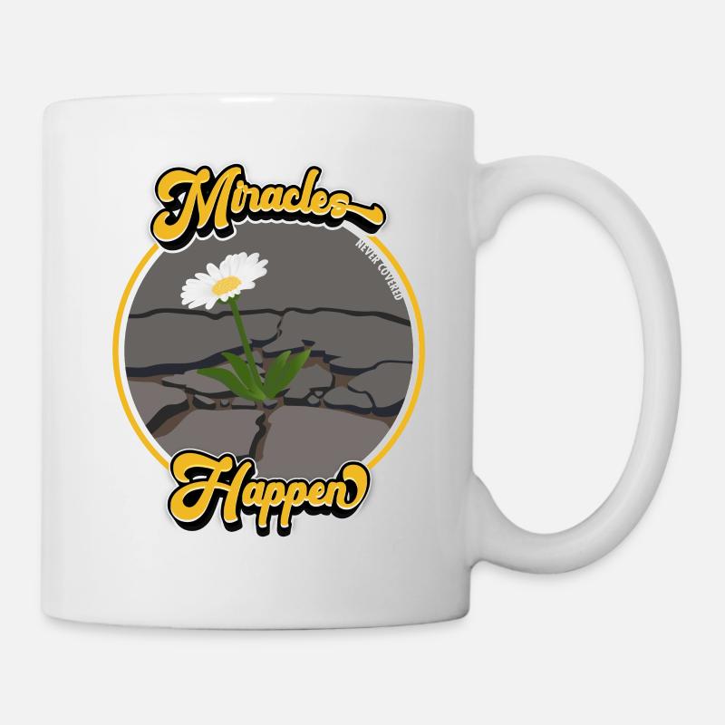 Miracles Happen! - Mug - white