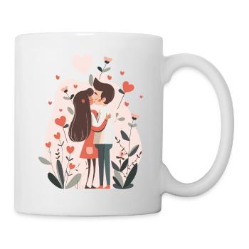 Paar Beziehung Liebe - Tasse - Weiß - Rechts