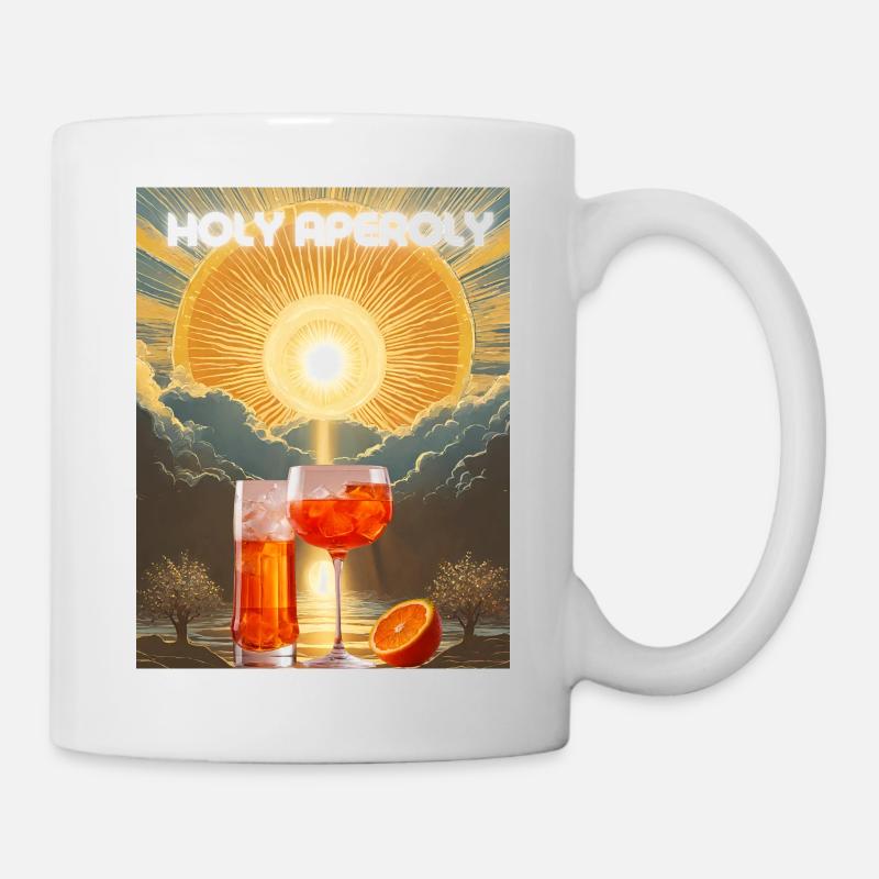 HOLY APEROLI GOD SPRITZ. Aperollin Holy Aperoly - Mug - white