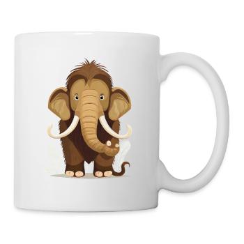Mammouth - Mug blanc - blanc - Droite