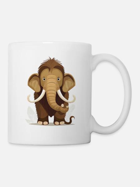 Mammouth - Mug blanc - blanc