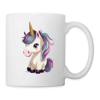 Einhorn - Tasse - Weiß - Rechts