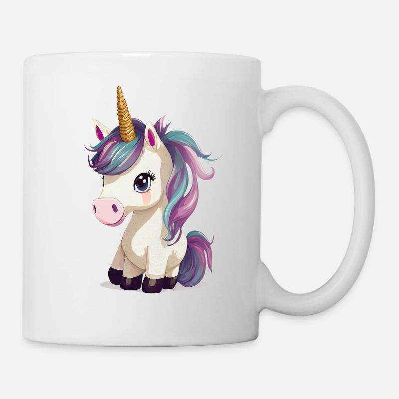 Einhorn - Tasse - Weiß