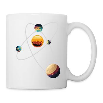 Fictional Solar System - Mug - white - Right