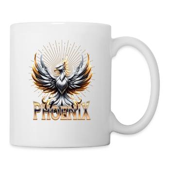 Phoenix Mythischer Vogel - Tasse - Weiß - Rechts