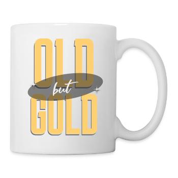 Old but Gold beautiful and simple - Mug - white - Right