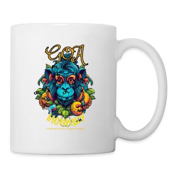 Wisdom of the Sacred Monkey - Tasse - Weiß - Rechts