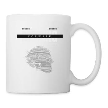 Forward Momentum: Just Keep Moving Forward T-Shirt - Tasse - Weiß - Rechts