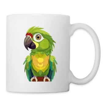 Perroquet - Mug blanc - blanc - Droite