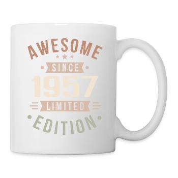 Original 1957 Vintage Vintage anniversaire 1957 - Mug blanc - blanc - Droite
