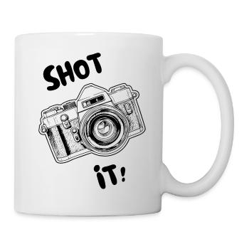 Tirez-le ! - Appareil photo - Photographie - Mug blanc - blanc - Droite