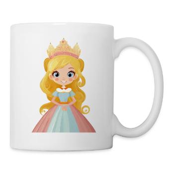 Prinses - Mok - wit - Rechts