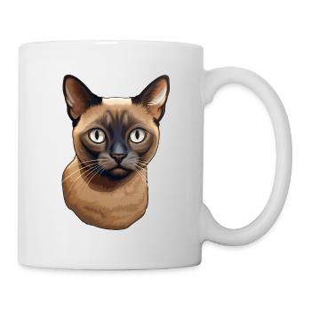 Chat birman - Mug blanc - blanc - Droite
