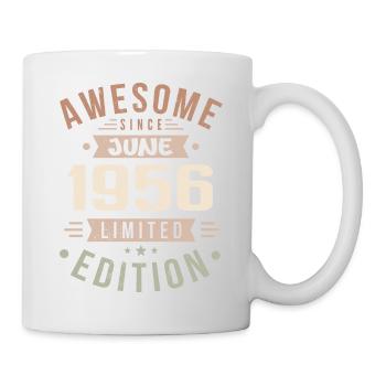 June 1956 Birthday June 1956 Gift June 1956 - Mug - white - Right