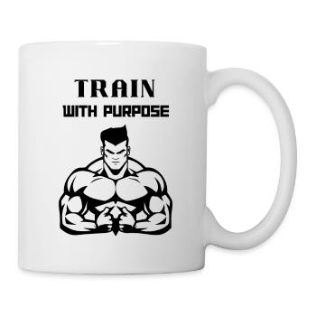 Train With Purpose - Mug - white - Right