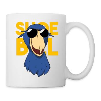 Oiseau à bec-en-sabot Ornithologue Forêt I Cadeau - Mug blanc - blanc - Droite