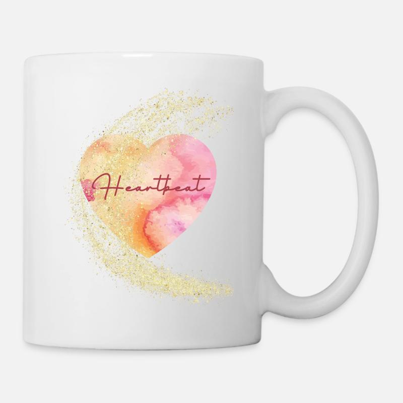 Heartbeat - Mug - white
