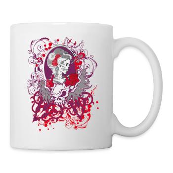 Dia de los Muertos - Tasse - Weiß - Rechts