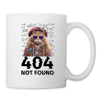404 Not found - Tasse - Weiß - Rechts