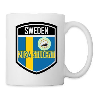 Abschlussfeier 2024 Abiturfeier - Tasse - Weiß - Rechts