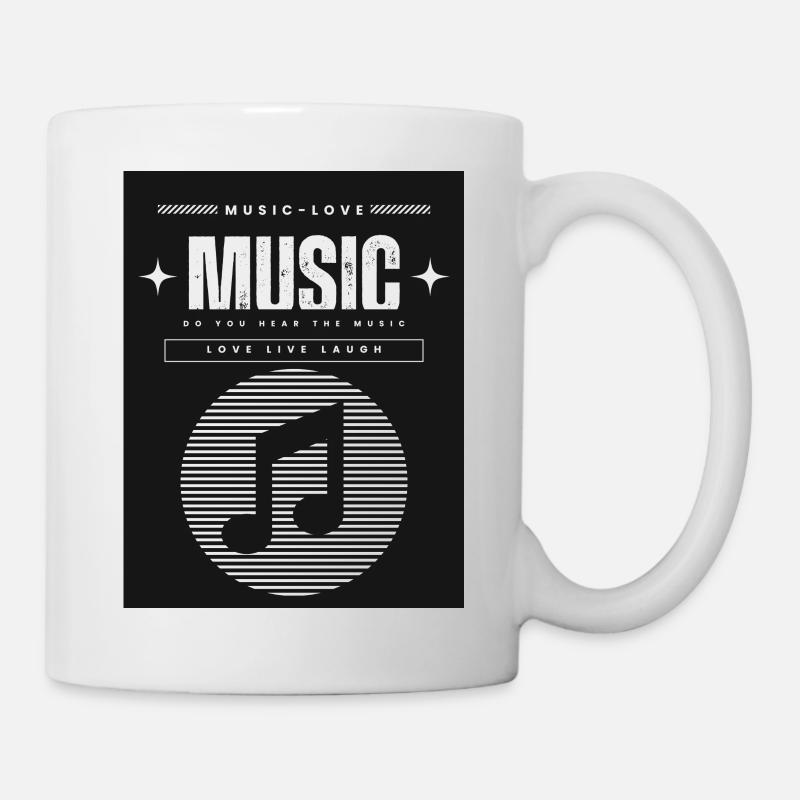 Musik - Tasse - Weiß