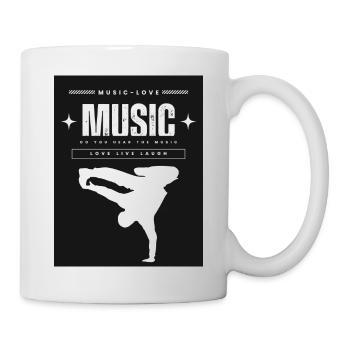 Musik 2 - Tasse - Weiß - Rechts