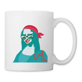 Cool Lisa - Mug blanc - blanc - Droite