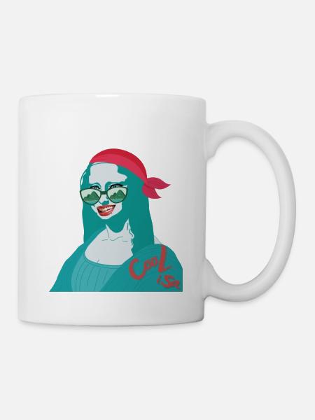 Cool Lisa - Mug blanc - blanc