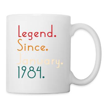 Legend Since January 1984 - Mug - white - Right