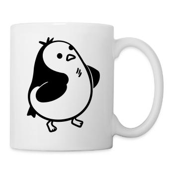 Pingouin - Mug blanc - blanc - Droite