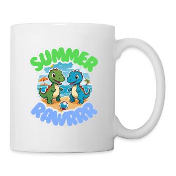 ÉTÉ RAWRRR - Mug blanc - blanc - Droite