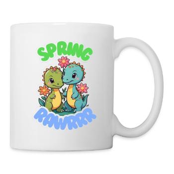PRINTEMPS RAWRRR - Mug blanc - blanc - Droite